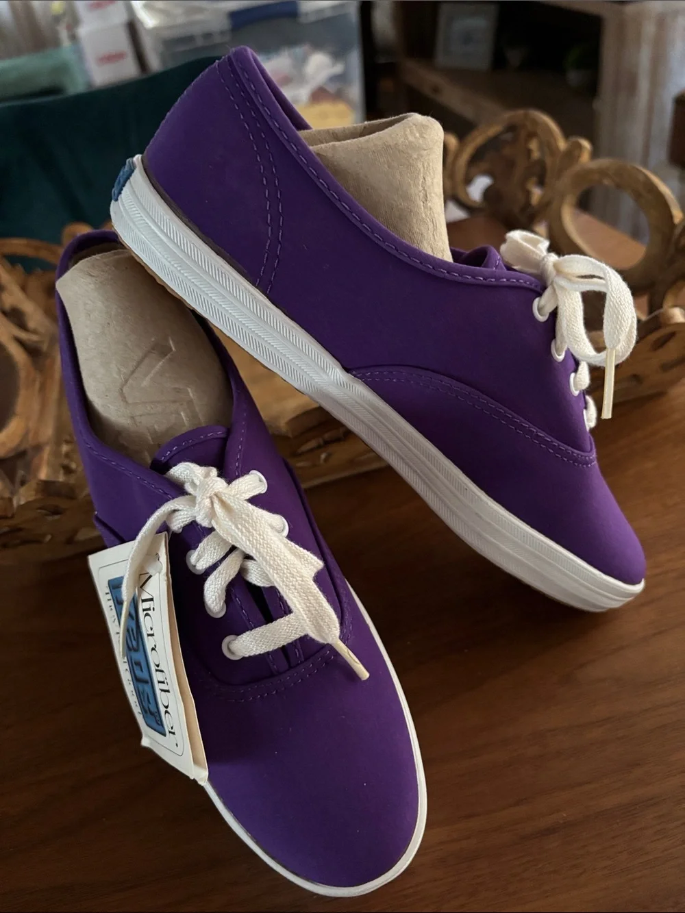 VINTAGE 90’S PURPLE OXFORD SNEAKERS
